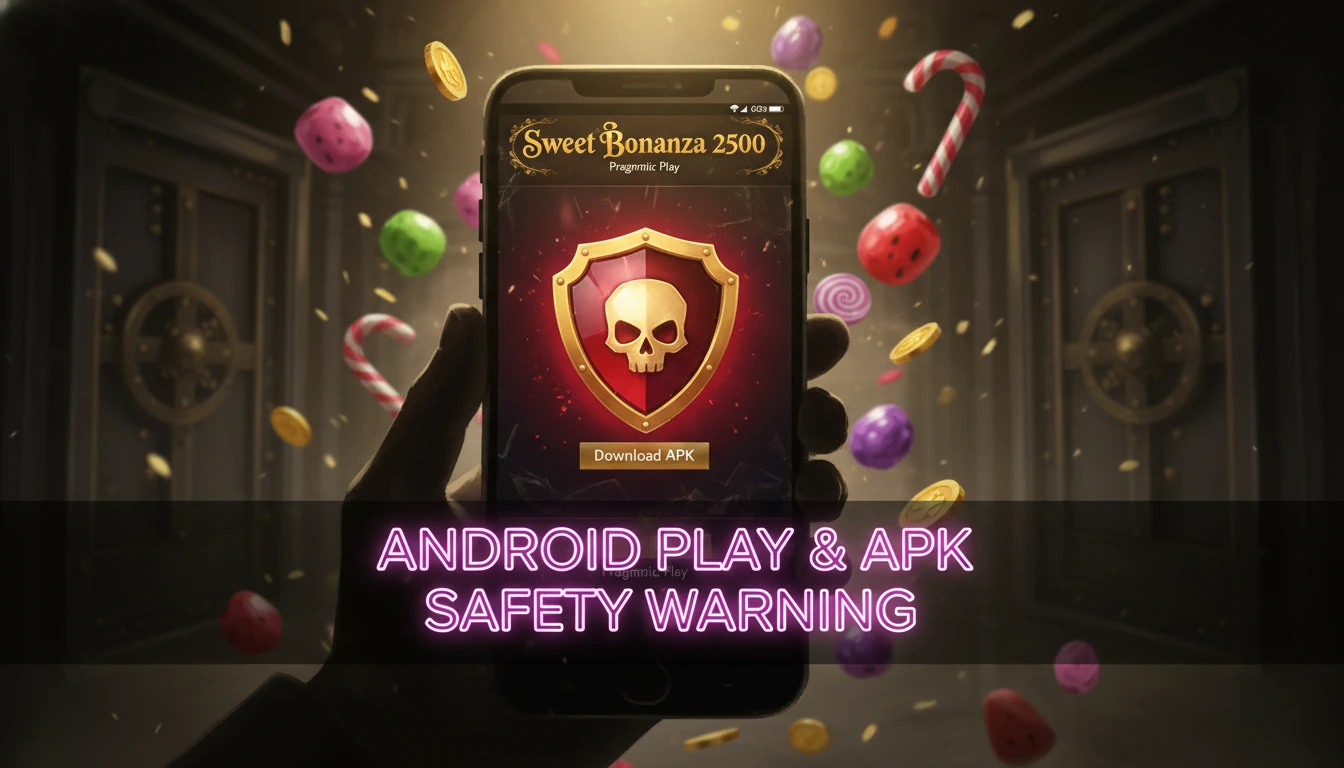 Android Play & APK Safety Warning | Sweet Bonanza 2500