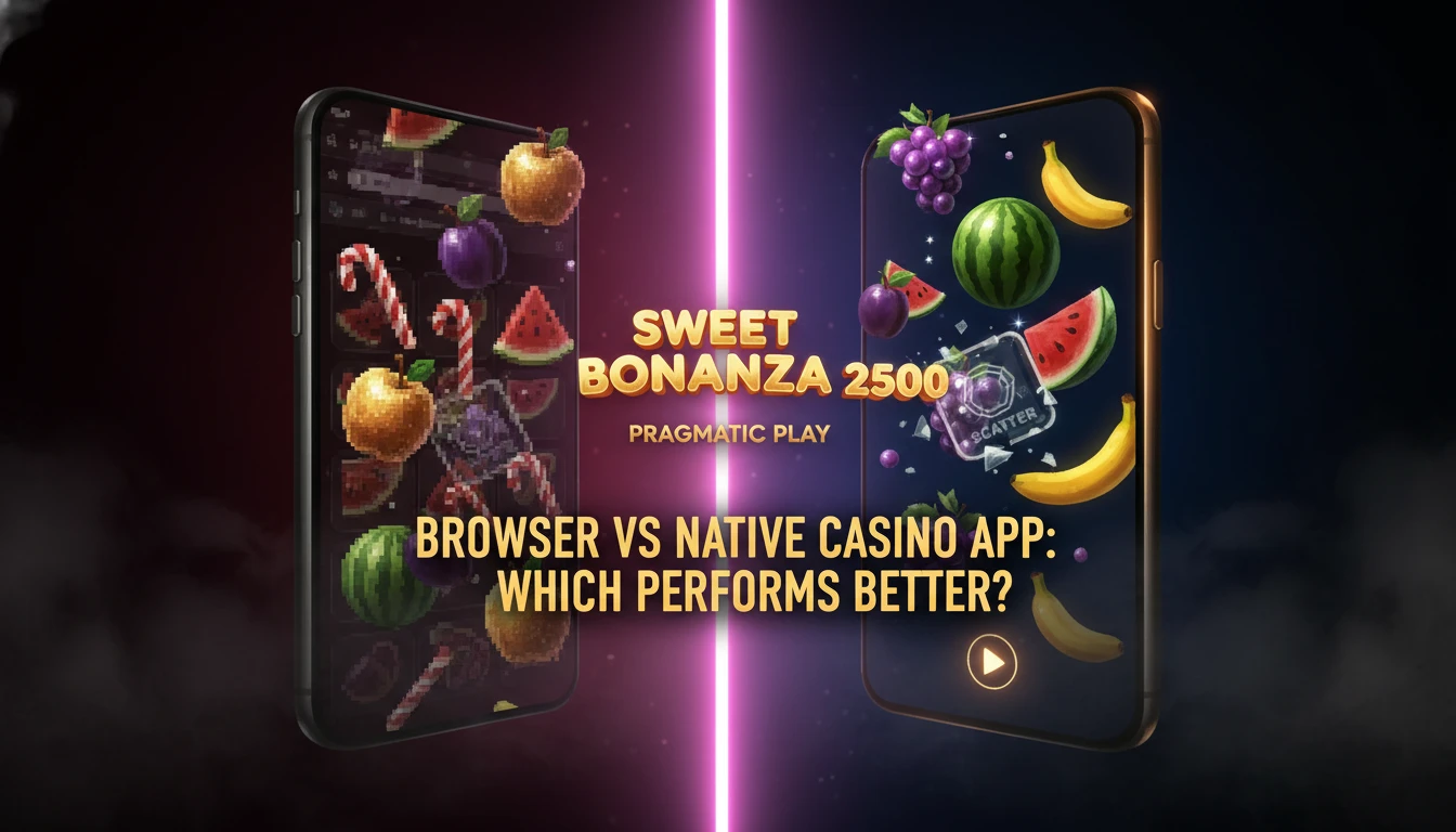 Browser vs Native Casino App: Which Performs Better? | Sweet Bonanza 2500